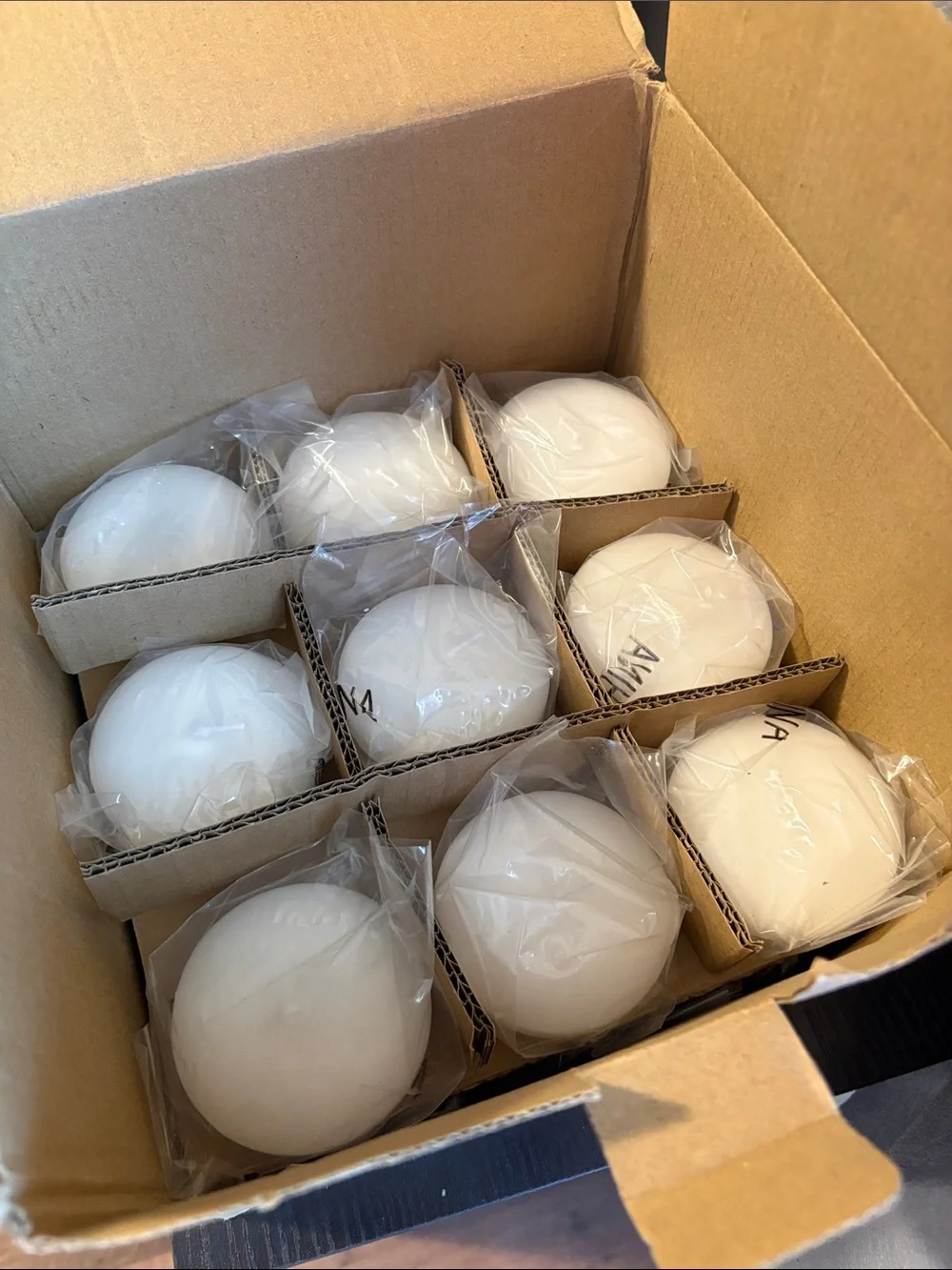 Set of 18 Floating Candles